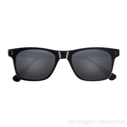 Hochwertige Mode Rechteck quadratische Spiegel Acetat Sonnenbrille